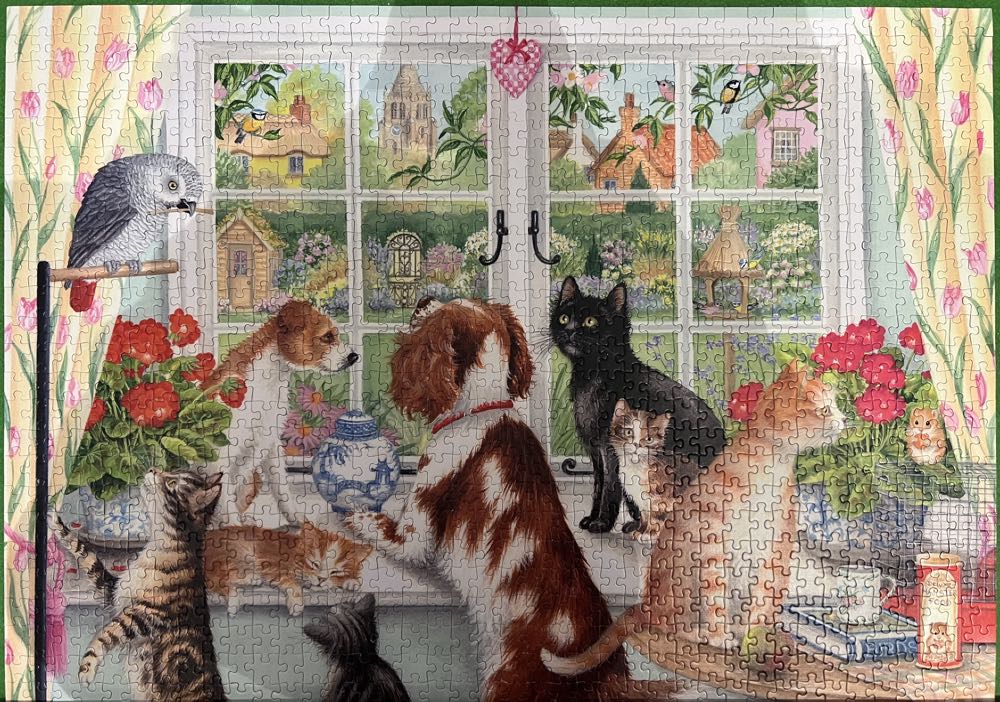 Animals At Home - Falcon puzzle collectible [Barcode 8710126113189] - Main Image 2