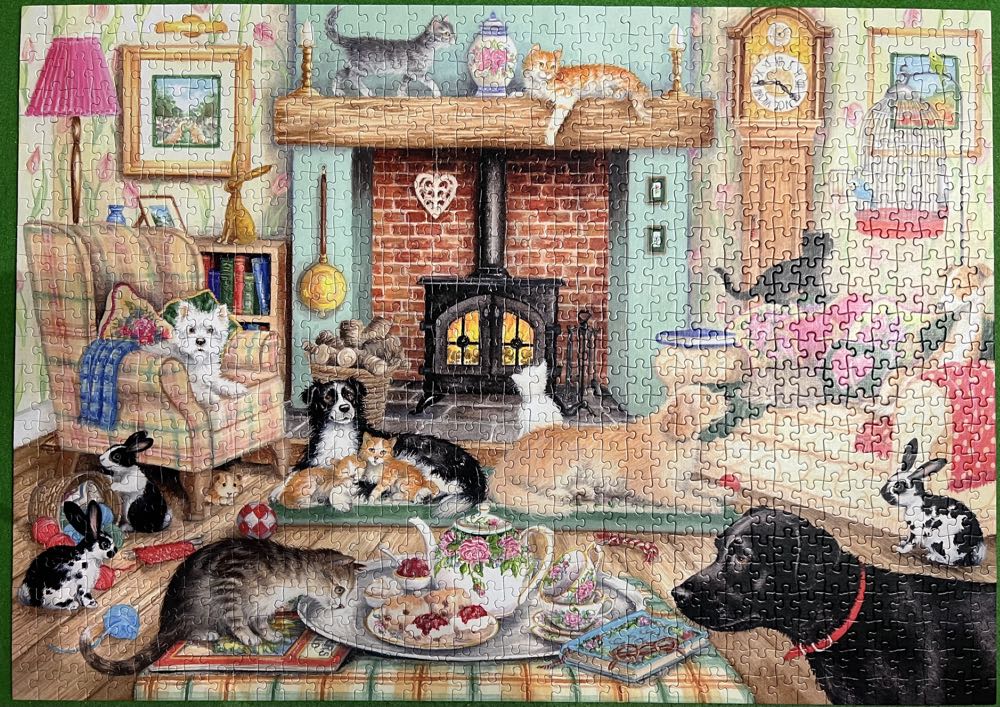 Animals At Home - Falcon puzzle collectible [Barcode 8710126113189] - Main Image 3