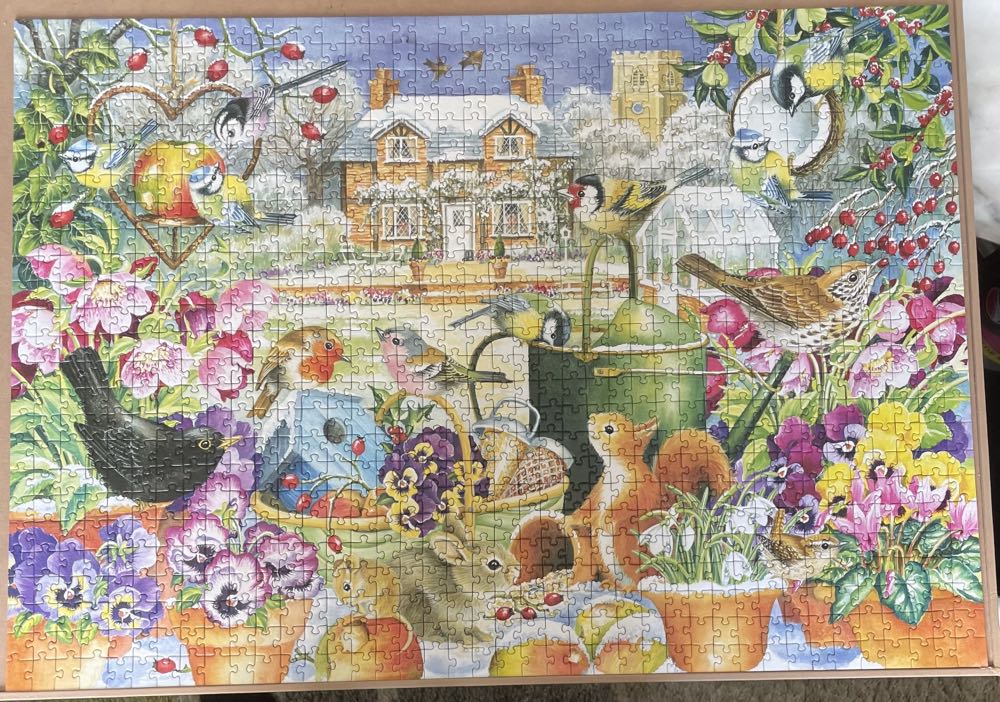 Winter Garden - Corner Piece 🇬🇧 puzzle collectible [Barcode 5052089316553] - Main Image 2