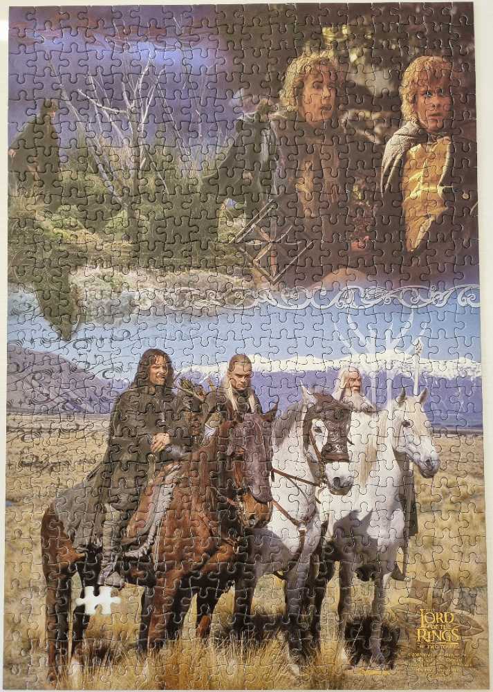 The Lord Of The Rings - The Two Towers: The Quest Continues - Blue Opal puzzle collectible - Main Image 3