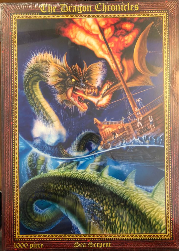 The Dragon Chronicles - Sea Serpent - Crown Andrews puzzle collectible - Main Image 1