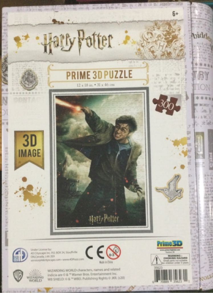 Harry Potter: Escape From Gringots - Wizarding World puzzle collectible - Main Image 2