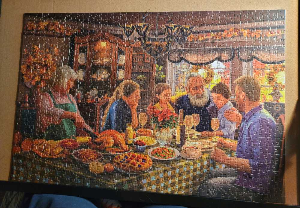 Thanksgiving Dinner - Becko US puzzle collectible - Main Image 2