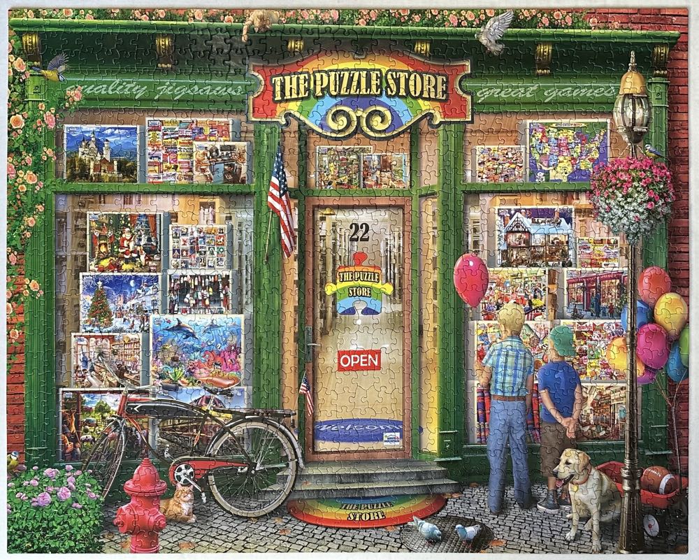 The Puzzle Shop - White Mountain Puzzles puzzle collectible - Main Image 2