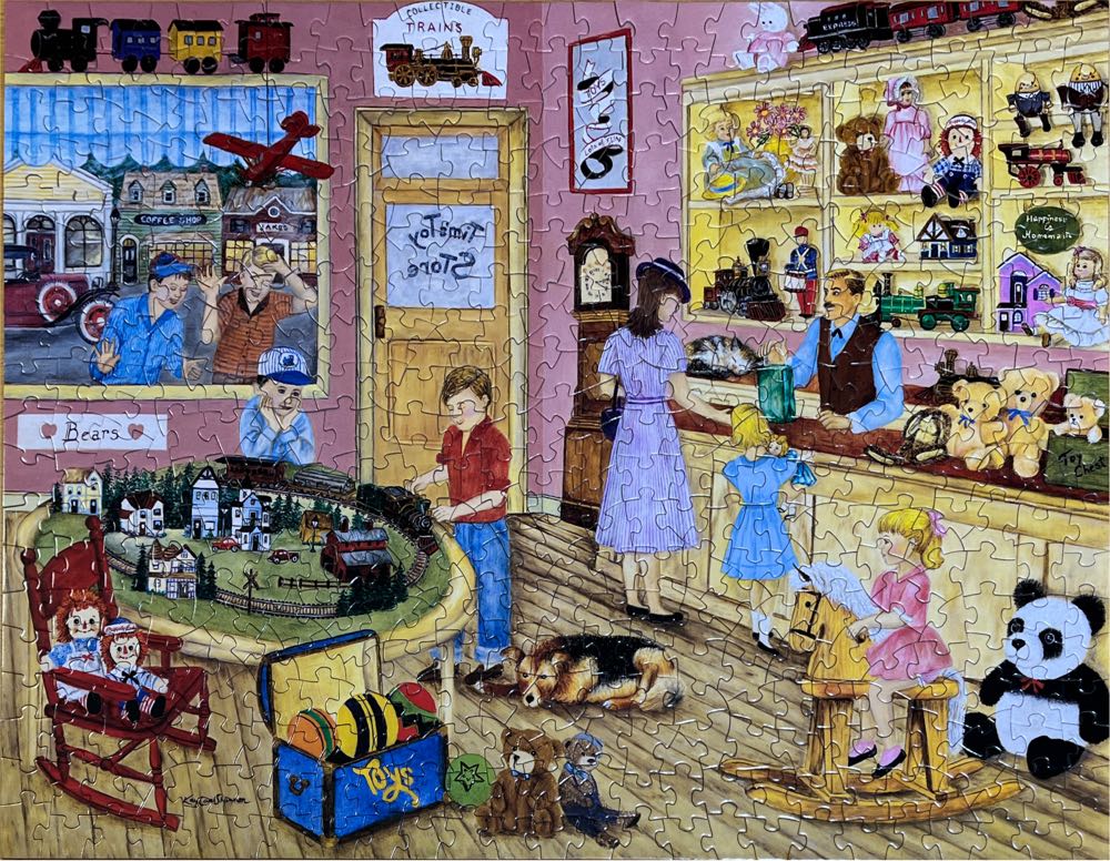 Tim’s Toy Store - Bits And Pieces puzzle collectible [Barcode 192949013583] - Main Image 2