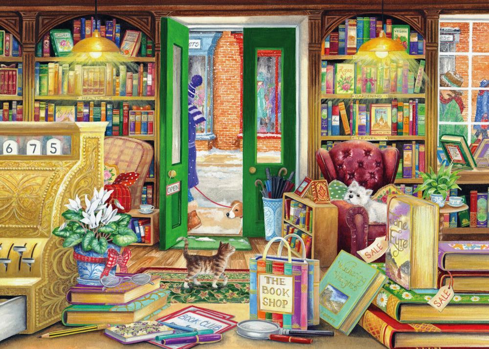 The Book Shop - Otter House puzzle collectible [Barcode 5017680058455] - Main Image 2