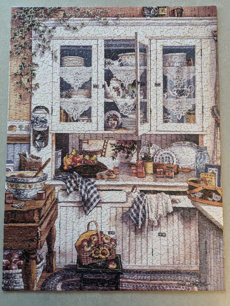 Grandma’s Cupboard (24BC-0071) - Bits & Pieces puzzle collectible [Barcode 704812105082] - Main Image 2