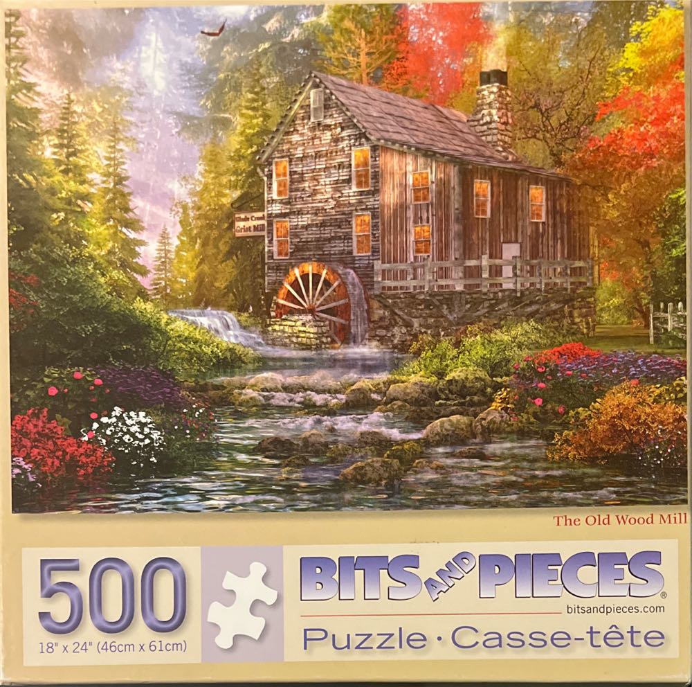 The Old Wood Mill - Bits And Pieces🇺🇸 puzzle collectible [Barcode 704812108229] - Main Image 1