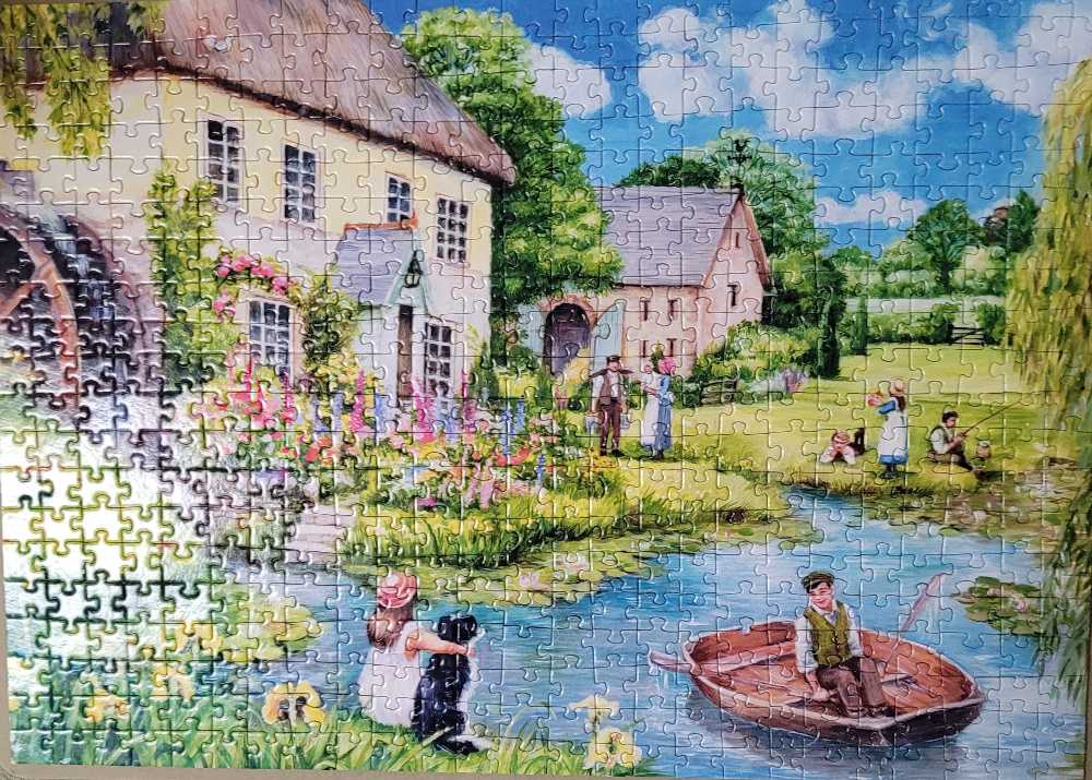 Mill Cottage - Corner Piece puzzle collectible [Barcode 5052089310988] - Main Image 2