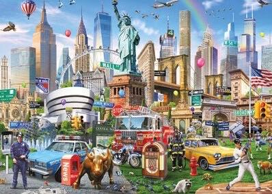 New York - Corner Piece puzzle collectible [Barcode 5052089306318] - Main Image 2