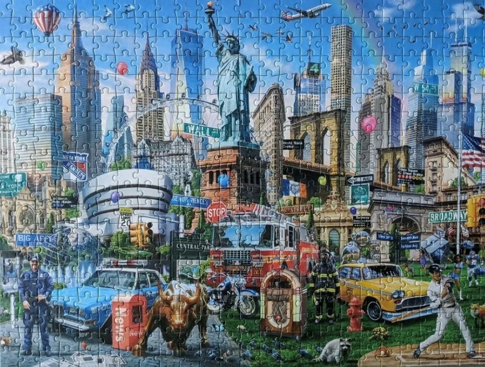 New York - Corner Piece puzzle collectible [Barcode 5052089306318] - Main Image 3
