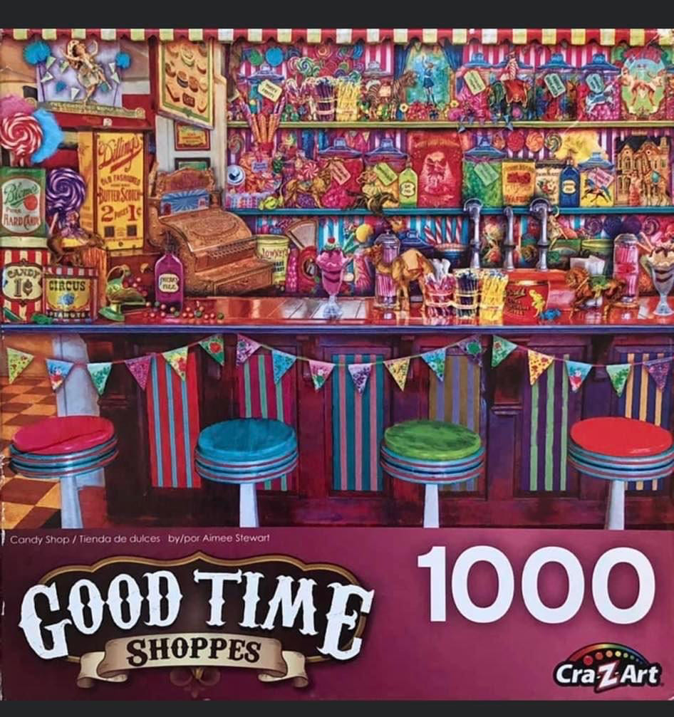 Good Time Shoppes - Candy Shop - Cra-Z-Art puzzle collectible - Main Image 2
