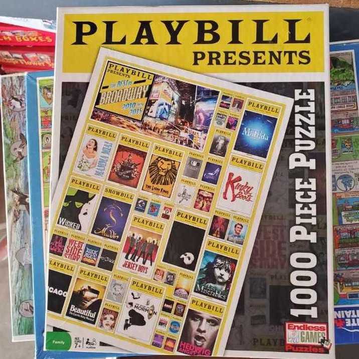 Playbill Presents Broadway 2010-2015  puzzle collectible - Main Image 2