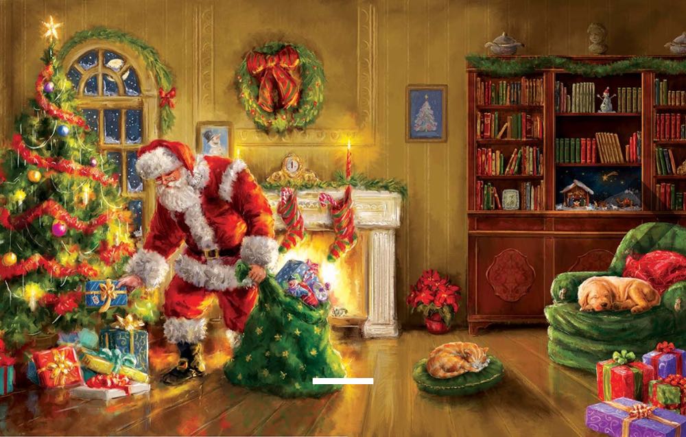 Santa’s Special Delivery - SunsOut puzzle collectible - Main Image 1
