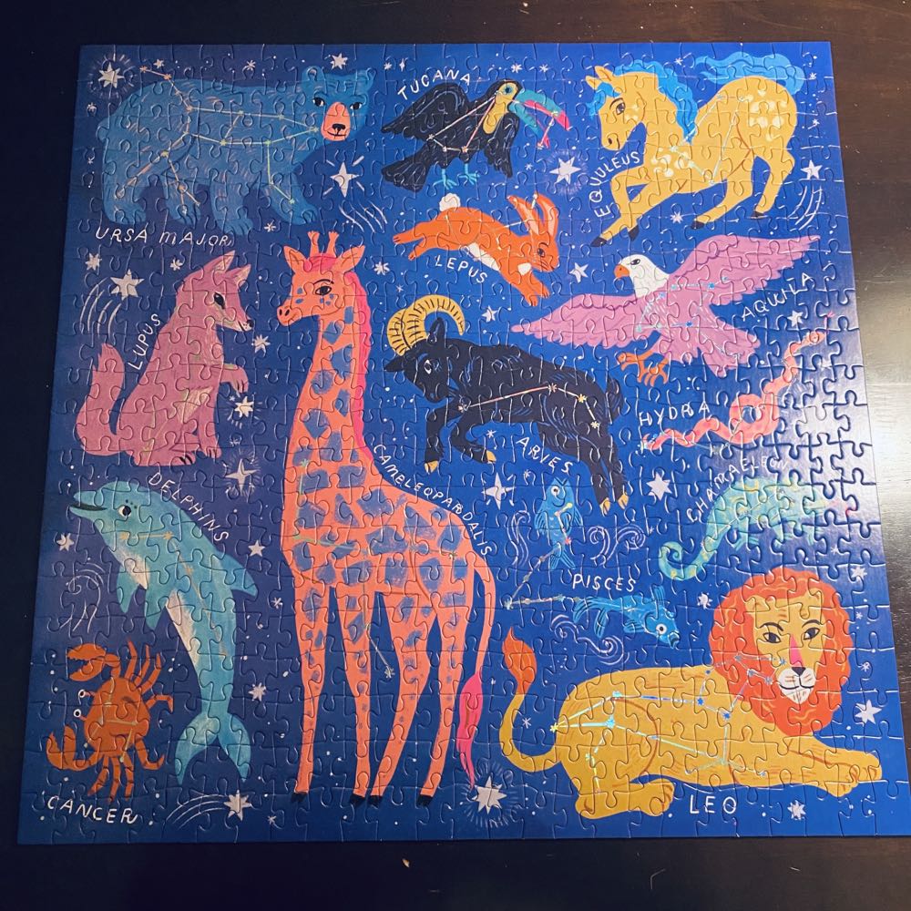 Creatures Of The Cosmos - Mudpuppy puzzle collectible [Barcode 9780735369764] - Main Image 2