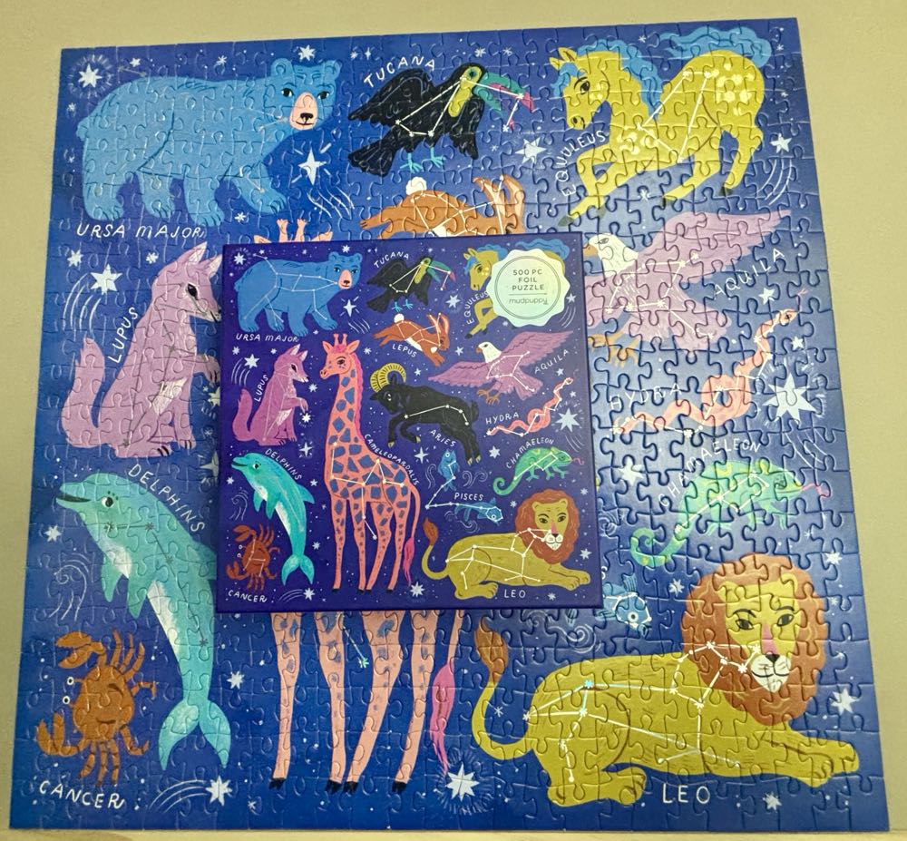 Creatures Of The Cosmos - Mudpuppy puzzle collectible [Barcode 9780735369764] - Main Image 3