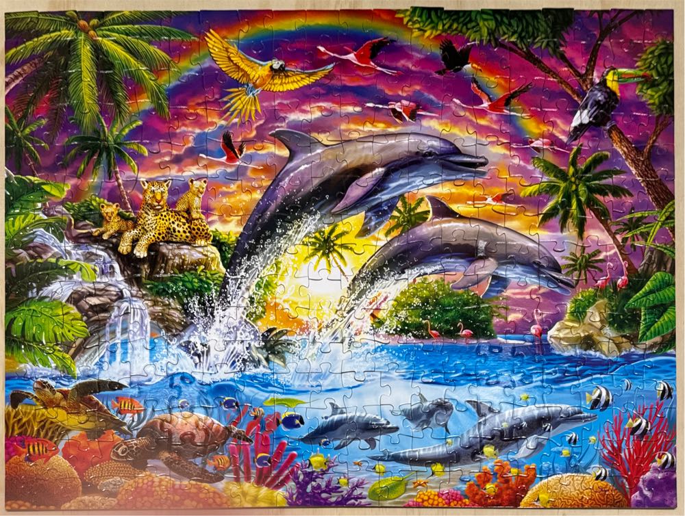 Fantasy Isle - Master Pieces puzzle collectible [Barcode 705988318504] - Main Image 2