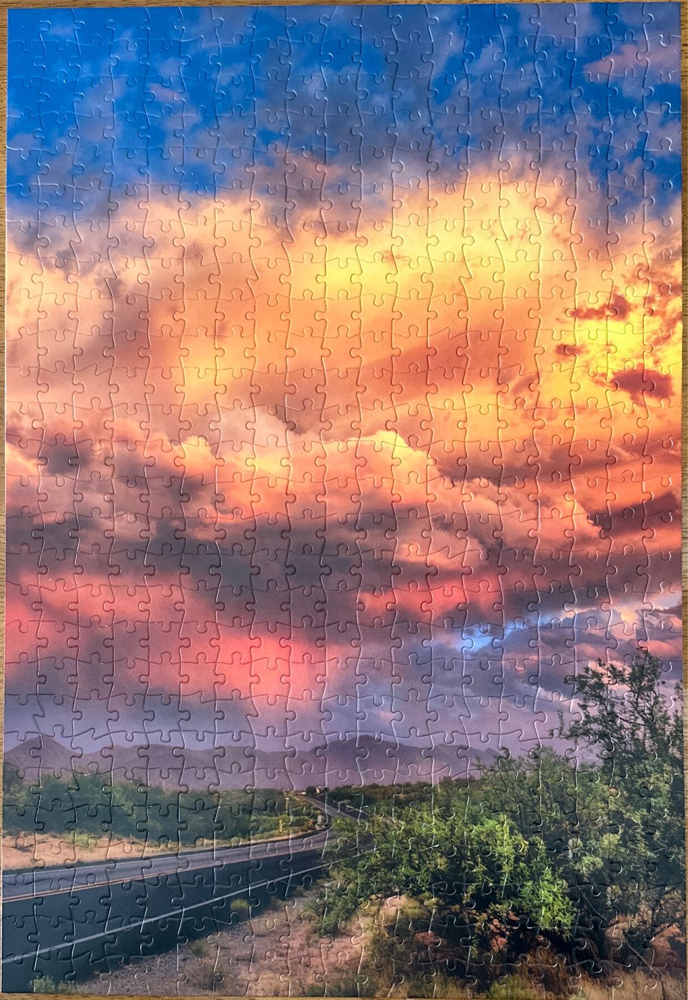 Desert Clouds - Blanc By Buffalo puzzle collectible [Barcode 079346555024] - Main Image 2