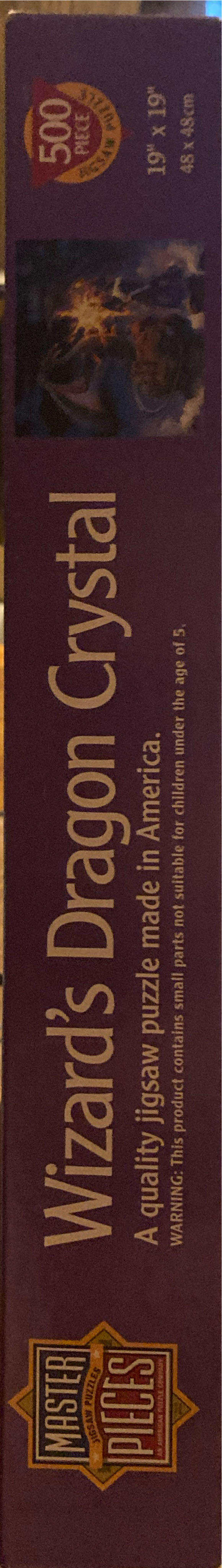 Wizard’s Dragon Crystal - Master Pieces puzzle collectible [Barcode 705988302022] - Main Image 2