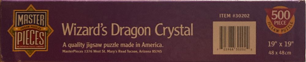 Wizard’s Dragon Crystal - Master Pieces puzzle collectible [Barcode 705988302022] - Main Image 3