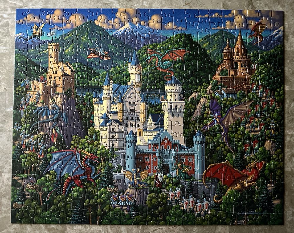 Imaginary Dragons - Dowdle Puzzles puzzle collectible [Barcode 671095052634] - Main Image 3