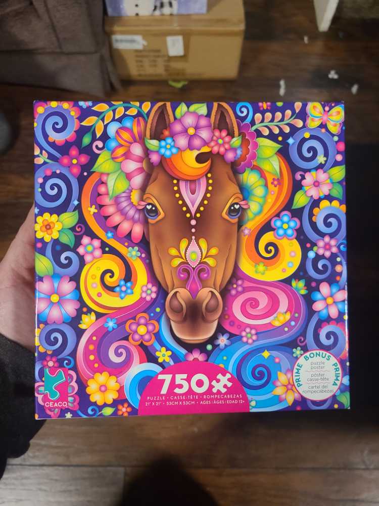 Big Ben Vintage Seed Packet Collage Piece Jigsaw Puzzle Complete Excellent