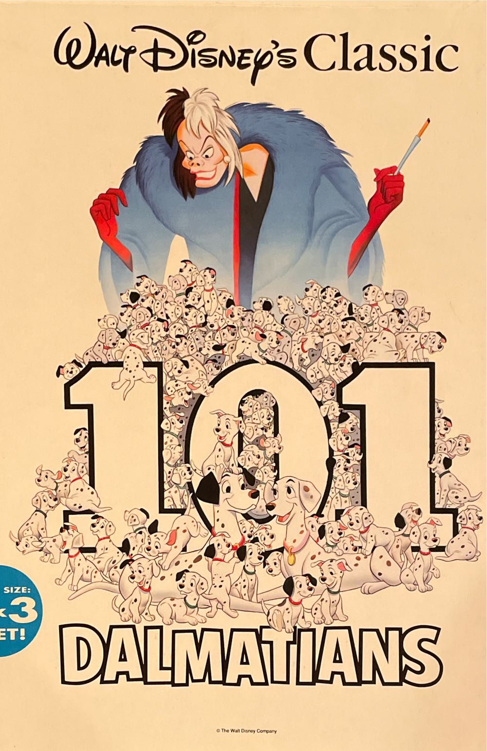 101 Dalmations - Golden puzzle collectible - Main Image 1
