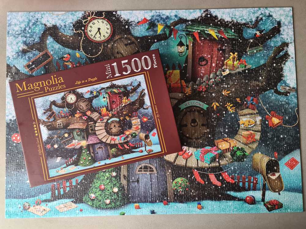 Christmas In The Forest - Magnolia puzzle collectible [Barcode 8699375066463] - Main Image 3