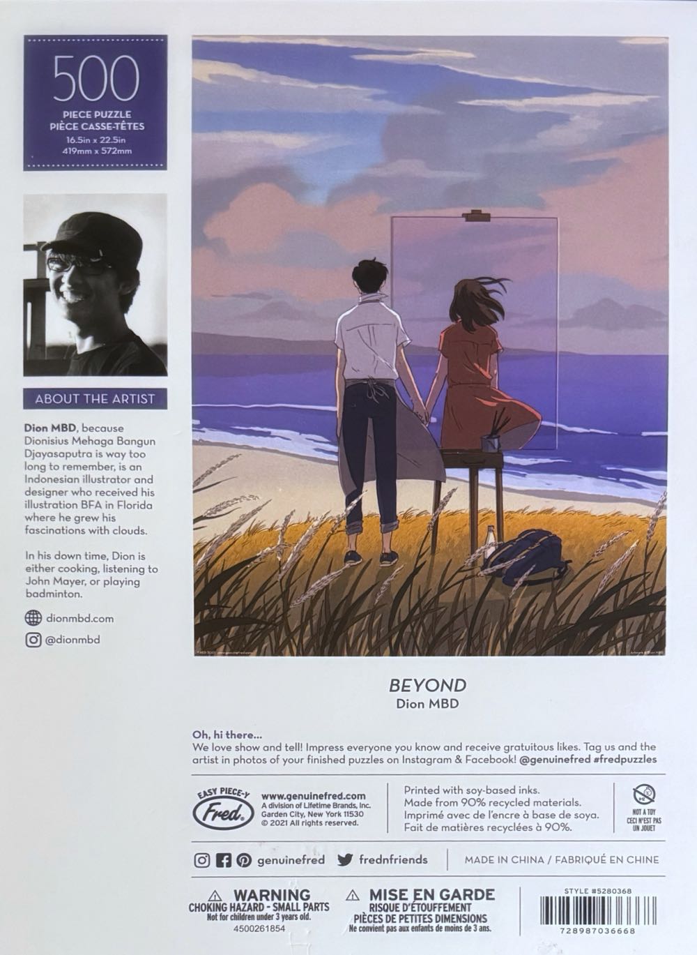 Beyond - Genuine Fred puzzle collectible [Barcode 728987036668] - Main Image 2