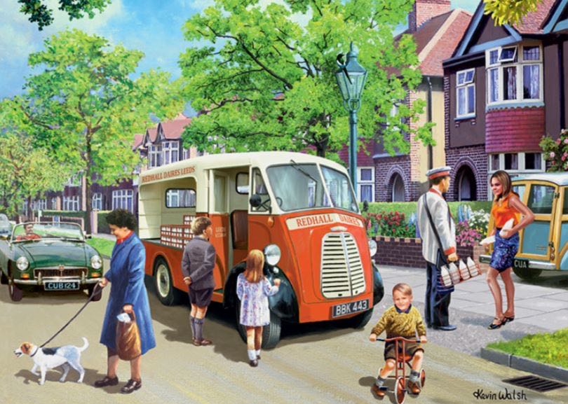 The Milkman - Falcon de luxe puzzle collectible [Barcode 8710126113240] - Main Image 2