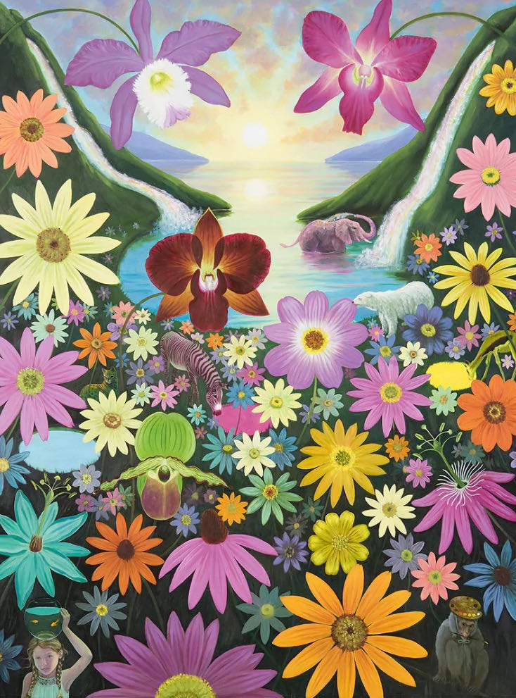 Rainbow Falls - Pomegranate puzzle collectible [Barcode 9781087503295] - Main Image 2