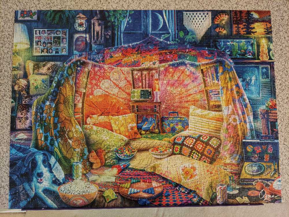 Blanket Fort - Buffalo puzzle collectible - Main Image 2