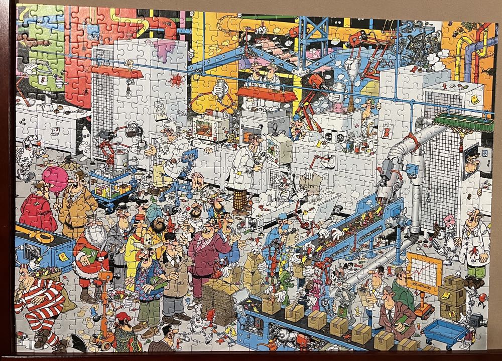 Candy Factory - Jumbo puzzle collectible [Barcode 8710126190258] - Main Image 3