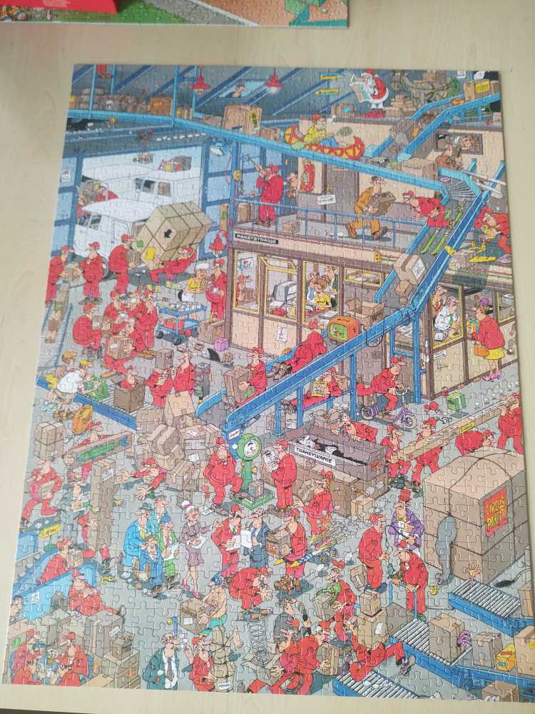 International Parcels - Jan Van Haasteren puzzle collectible [Barcode 8710126816424] - Main Image 2