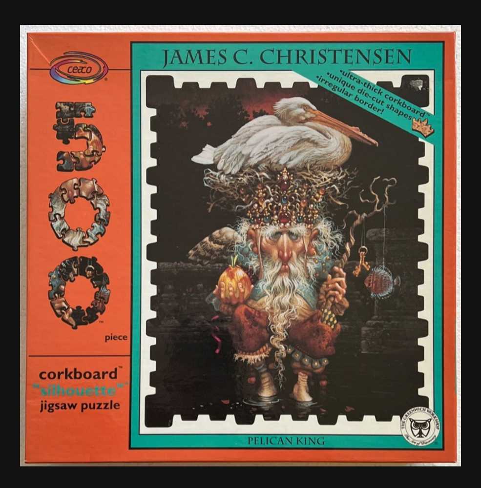 Pelican King - Ceaco puzzle collectible [Barcode 021081010047] - Main Image 2