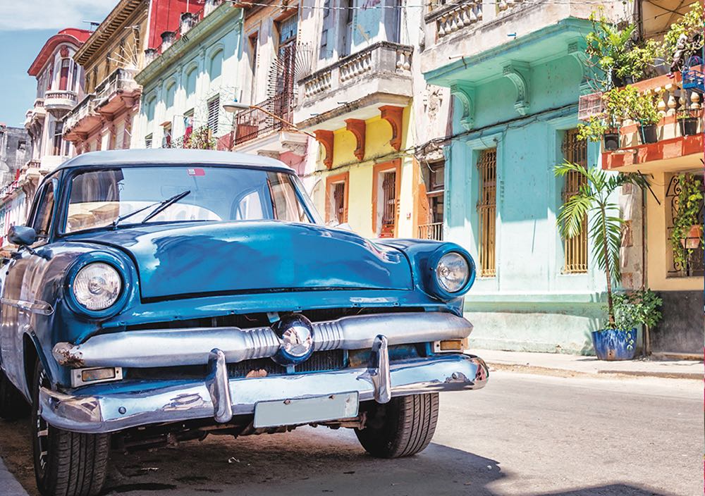 The Blue Car - Pierre Belvédère puzzle collectible [Barcode 061152650215] - Main Image 2