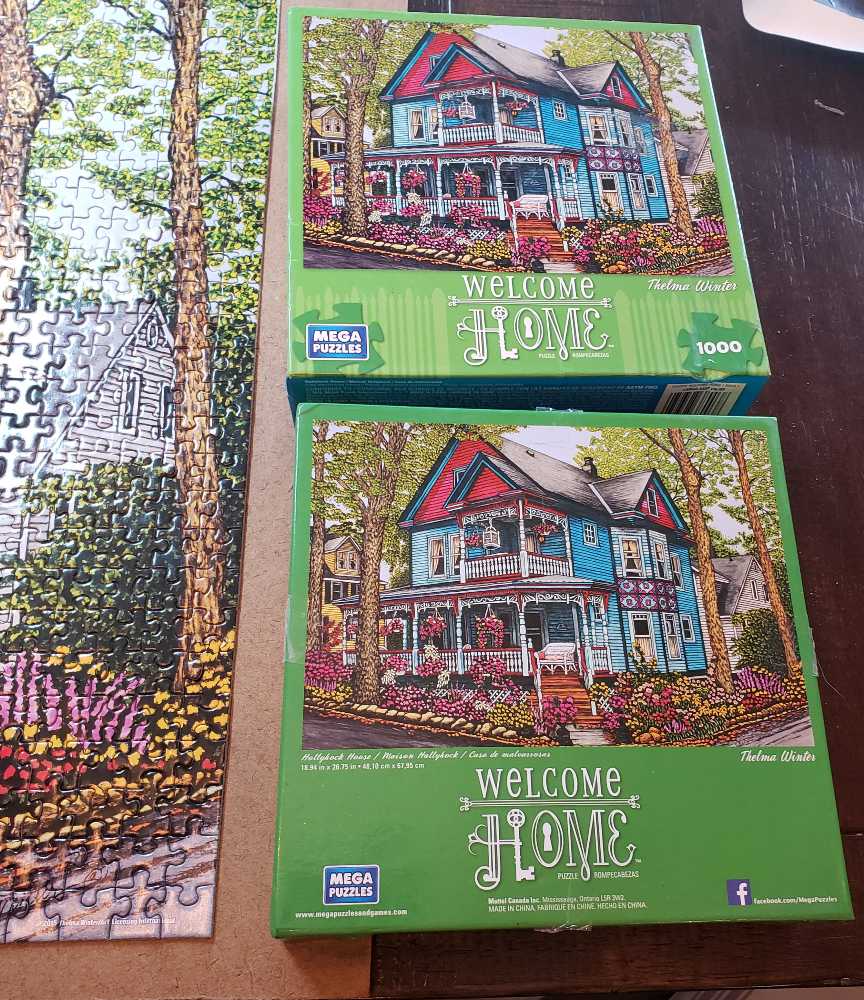 Hollyhock House - Mega Puzzles puzzle collectible [Barcode 072348380038] - Main Image 3