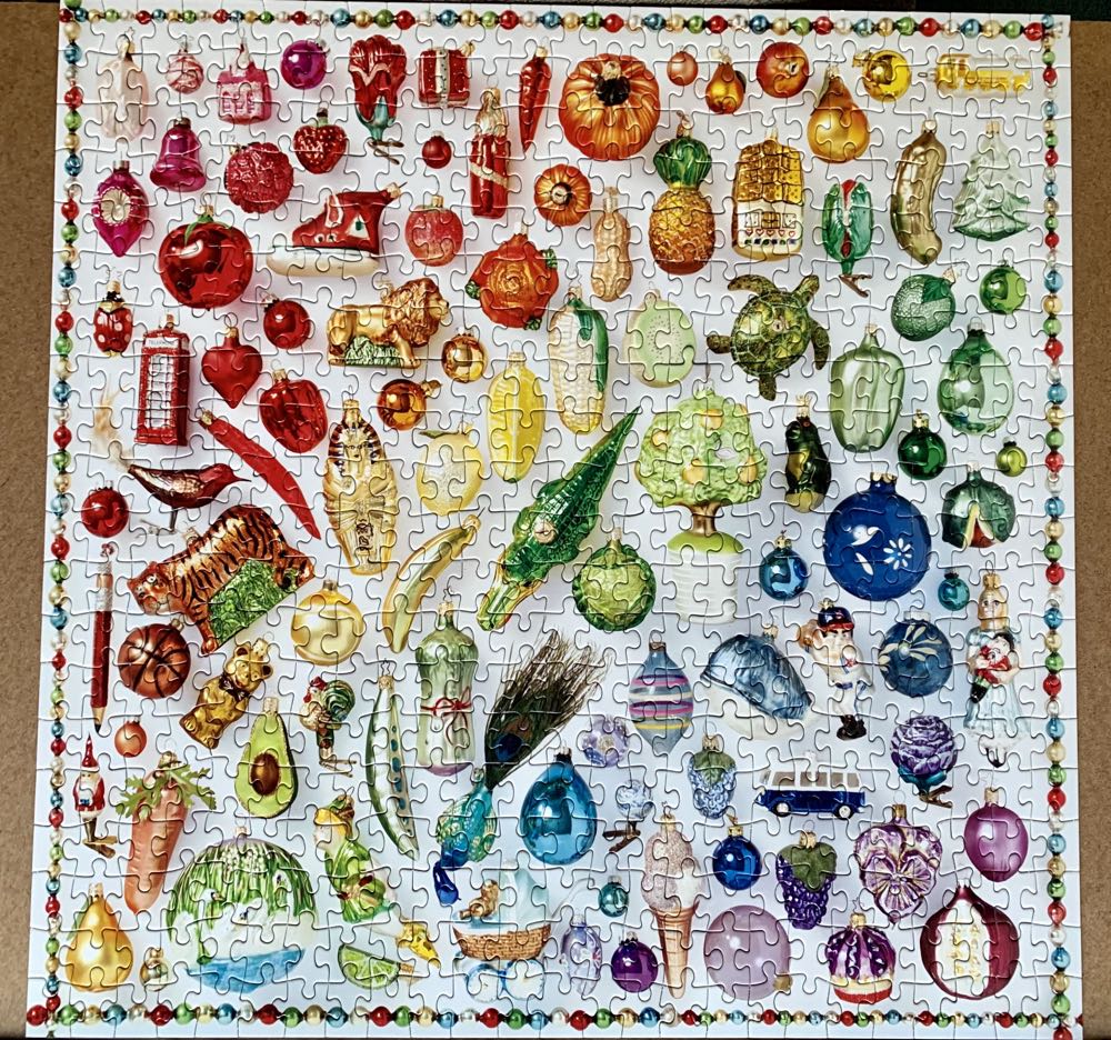 Rainbow Ornaments - Galison puzzle collectible - Main Image 3