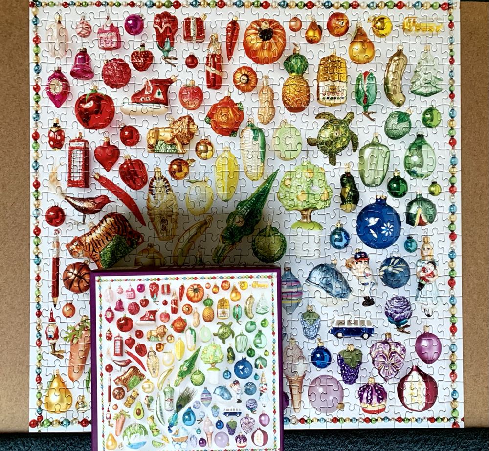 Rainbow Ornaments - Galison puzzle collectible - Main Image 4