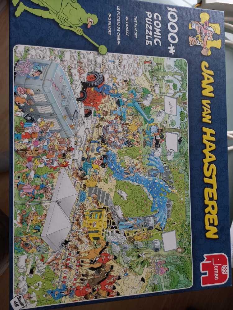 The Film Set - Jumbo puzzle collectible [Barcode 8710126190746] - Main Image 2