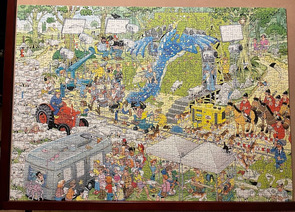 The Film Set - Jumbo puzzle collectible [Barcode 8710126190746] - Main Image 3