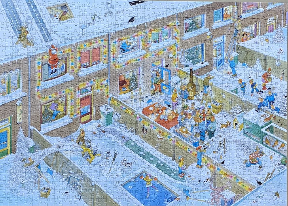 JVH- Christmas Eve - Jumbo puzzle collectible [Barcode 8710126190302] - Main Image 2