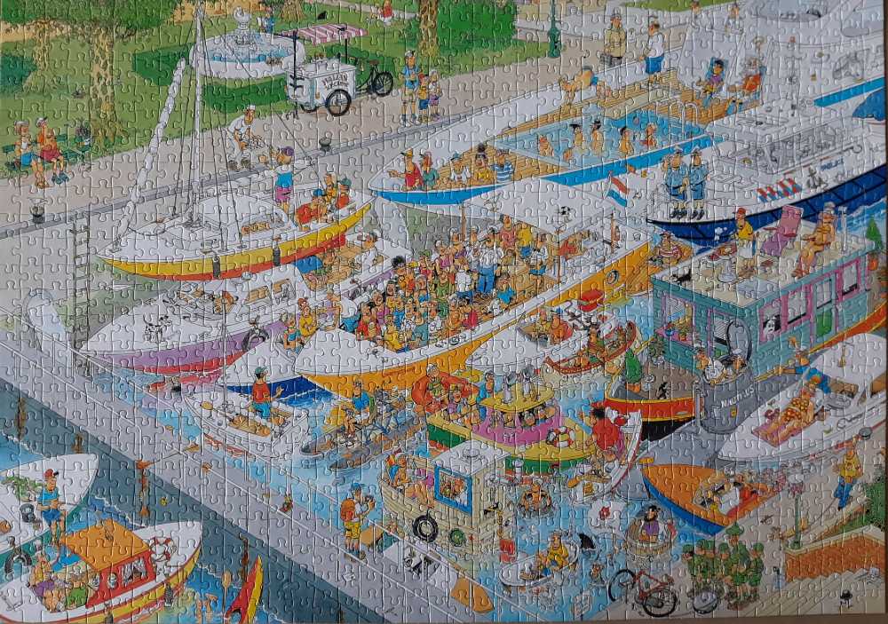 De Sluizen - Jumbo puzzle collectible [Barcode 8710126190678] - Main Image 2