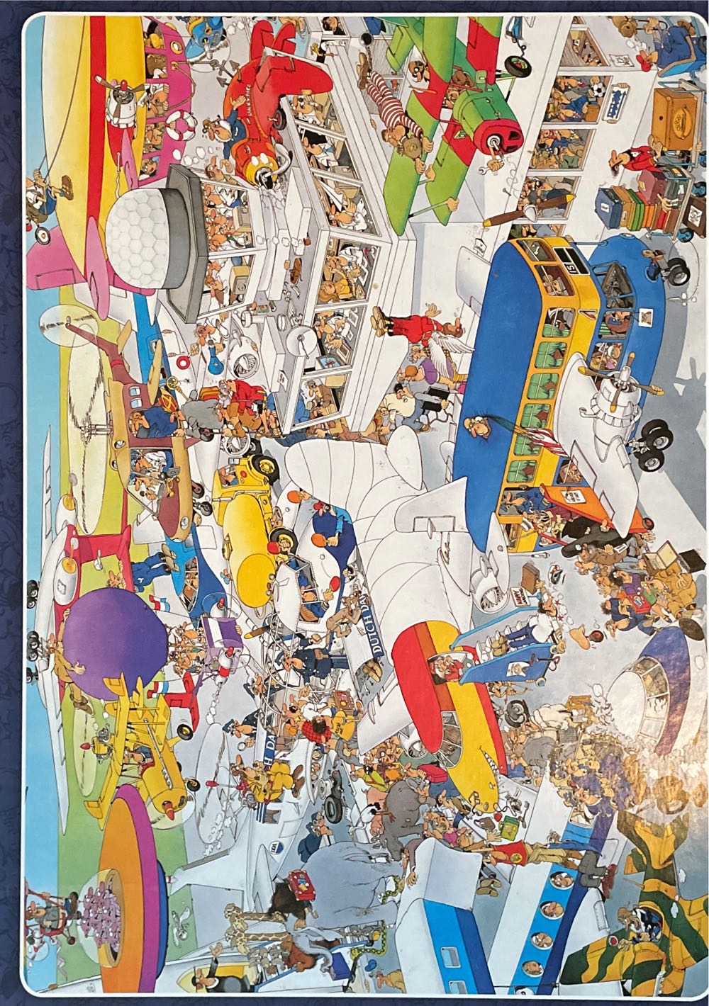 Vliegveld - Jumbo 1000 puzzle collectible [Barcode 8710126812556] - Main Image 1