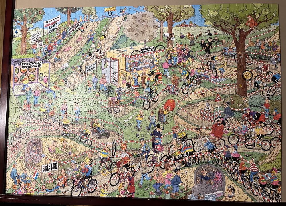 WK veldrijden, 19174 - Jumbo 1000 puzzle collectible [Barcode 8710126191743] - Main Image 3