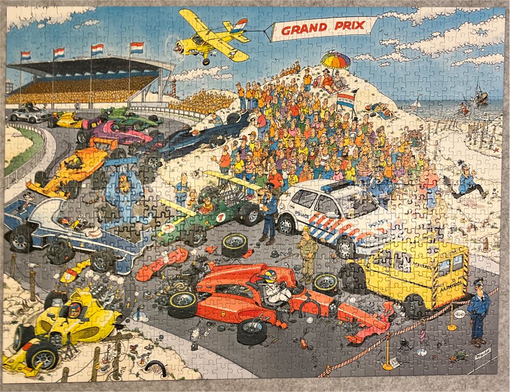 Grand Prix - Jumbo puzzle collectible [Barcode 8710126190937] - Main Image 4