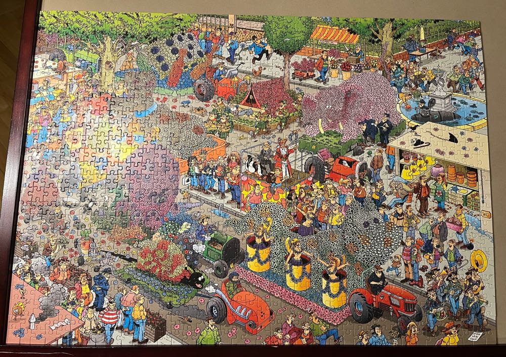 Bloemencorso, Het - Jumbo puzzle collectible [Barcode 8710126190715] - Main Image 3