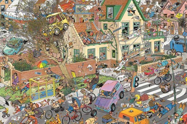 De Storm - Jumbo puzzle collectible [Barcode 8710126014981] - Main Image 2