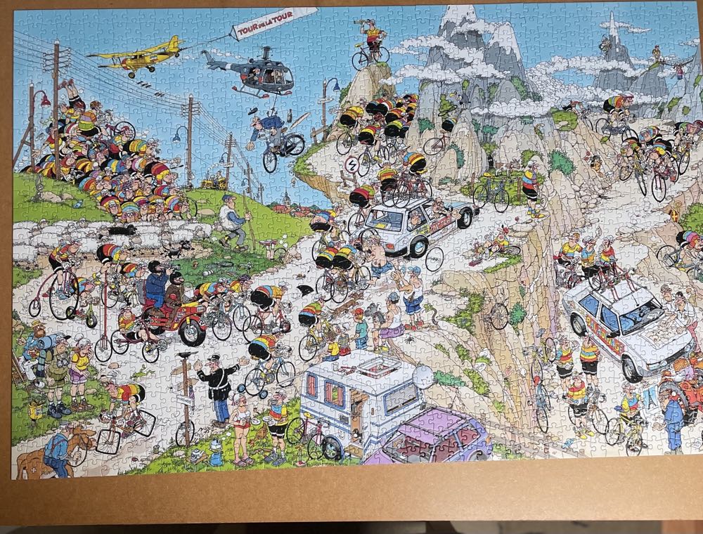 Tour De France 02086 - Jan Van Haasteren puzzle collectible [Barcode 8710126020869] - Main Image 3