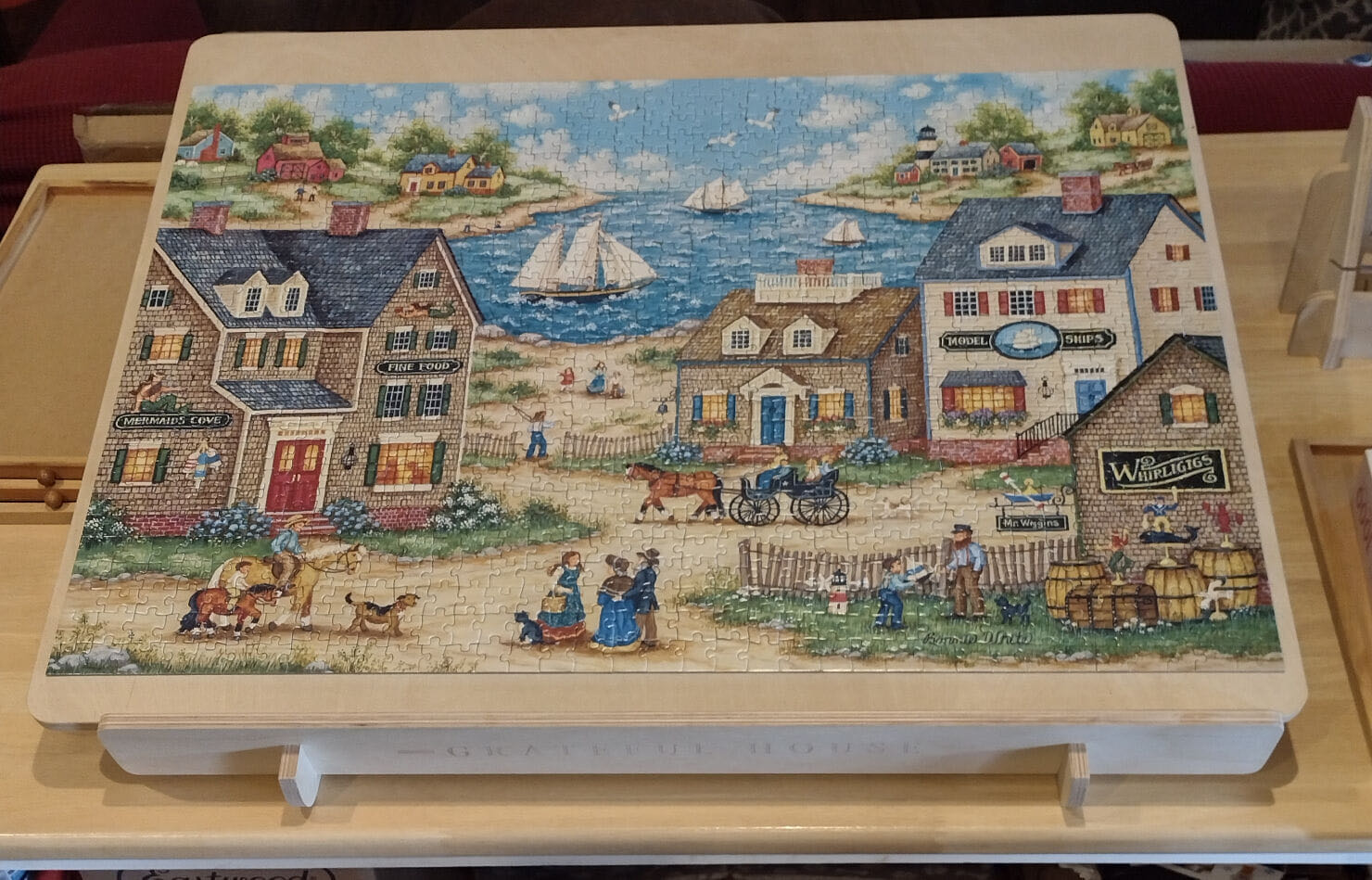 Mr. Wiggins’ Whirligigs - Master Pieces puzzle collectible [Barcode 705988607196] - Main Image 2